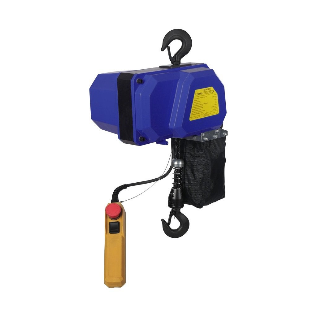Elektrische kettingtakel 300kg 5,5m / Nieuw
