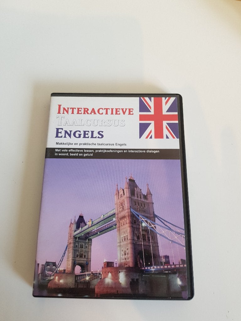 Interactieve Taalcursus Engels - Leer Engels met plezier!, Verzenden, Gebruikt, Taalcursus, Windows