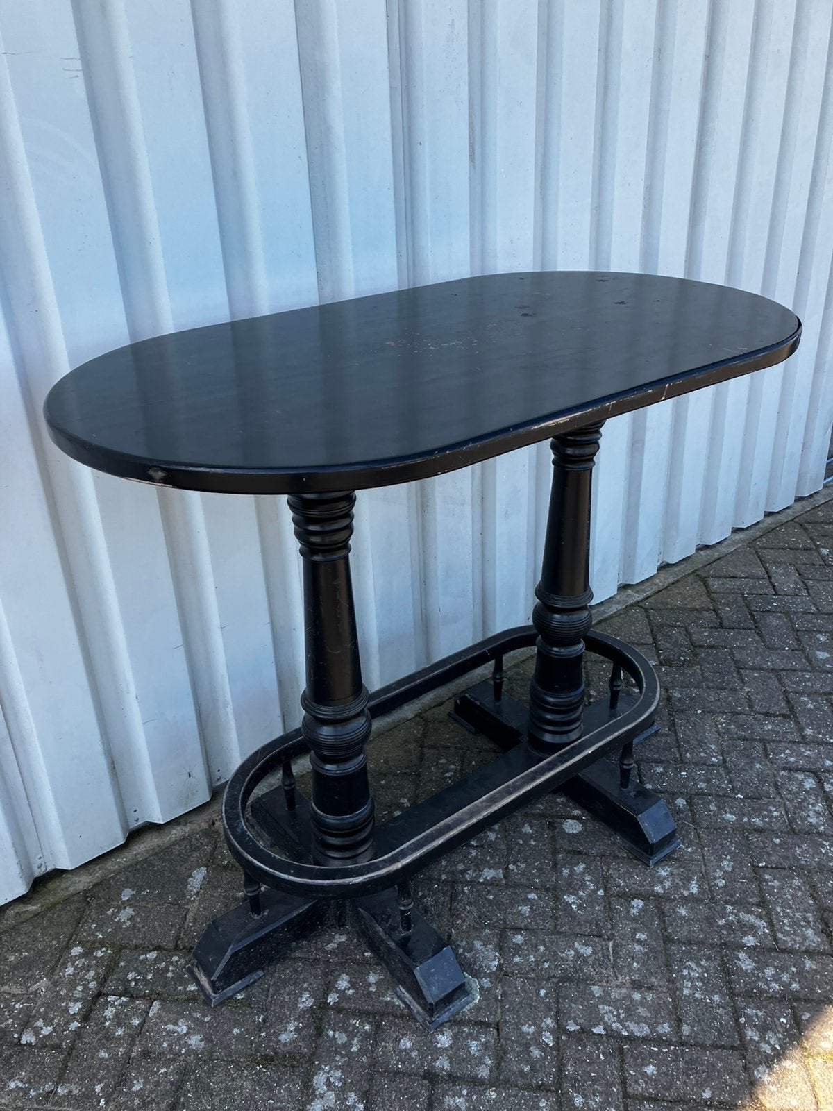 Statafel Pokertafel Leiden, Ophalen, Zo goed als nieuw