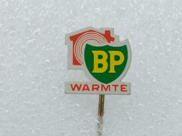 SP1494 Speldje BP warmte, Verzamelen, Speldjes, Pins en Buttons, Ophalen of Verzenden, Gebruikt, Overige onderwerpen
