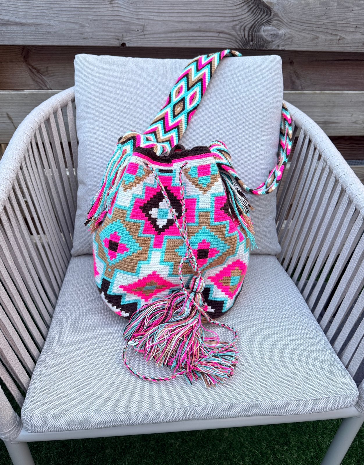 Authentic Handmade Mochilas Wayuu Bags, Ophalen of Verzenden, Nieuw