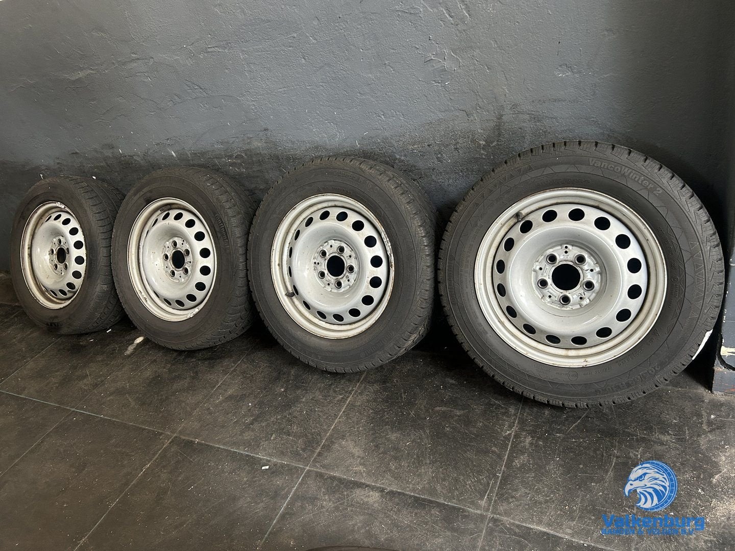 6-7mm! Originele Mercedes Vito W447 16 inch stalen velgen TP