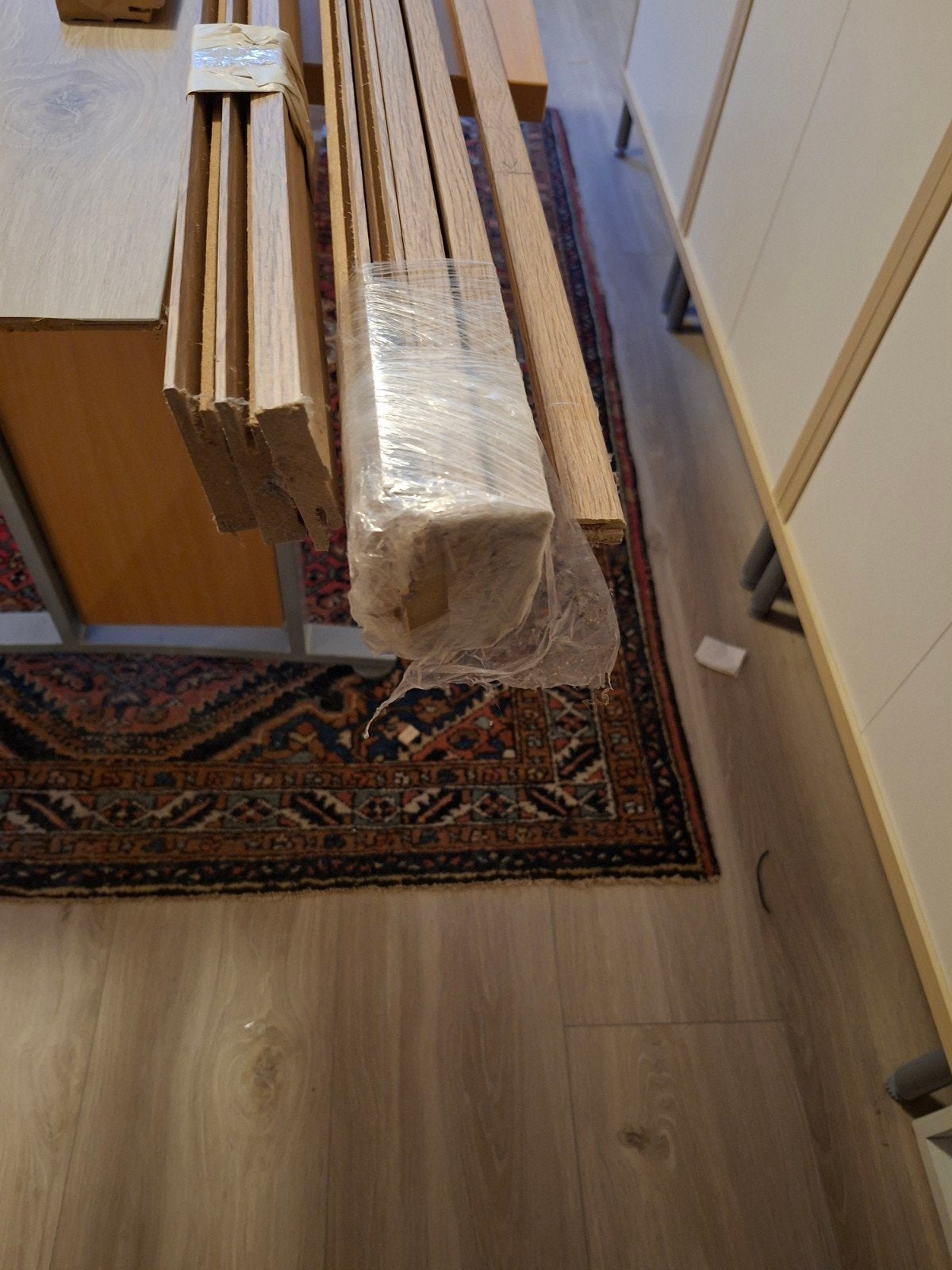Diverse hoge plinten - nieuw restant, Ophalen, Eiken, Nieuw, 250 cm of meer