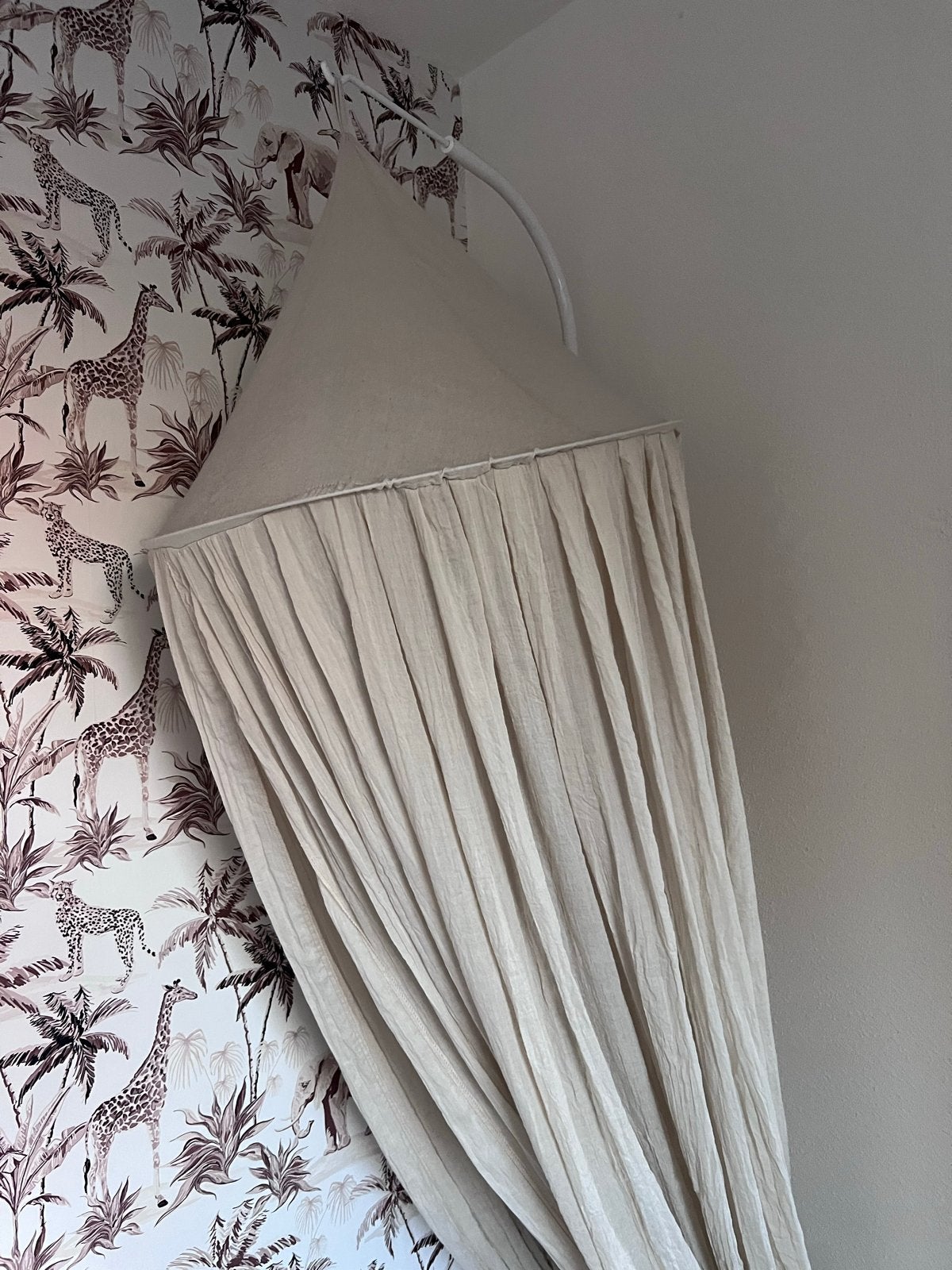 Hemelbed Gordijn / Klamboe voor Kinderkamer, Ophalen of Verzenden, Zo goed als nieuw, 180 cm of meer