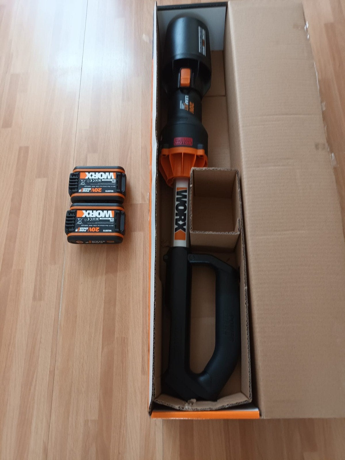 bladblazer, Tuin en Terras, Ophalen, WORX, Zo goed als nieuw, Nvt