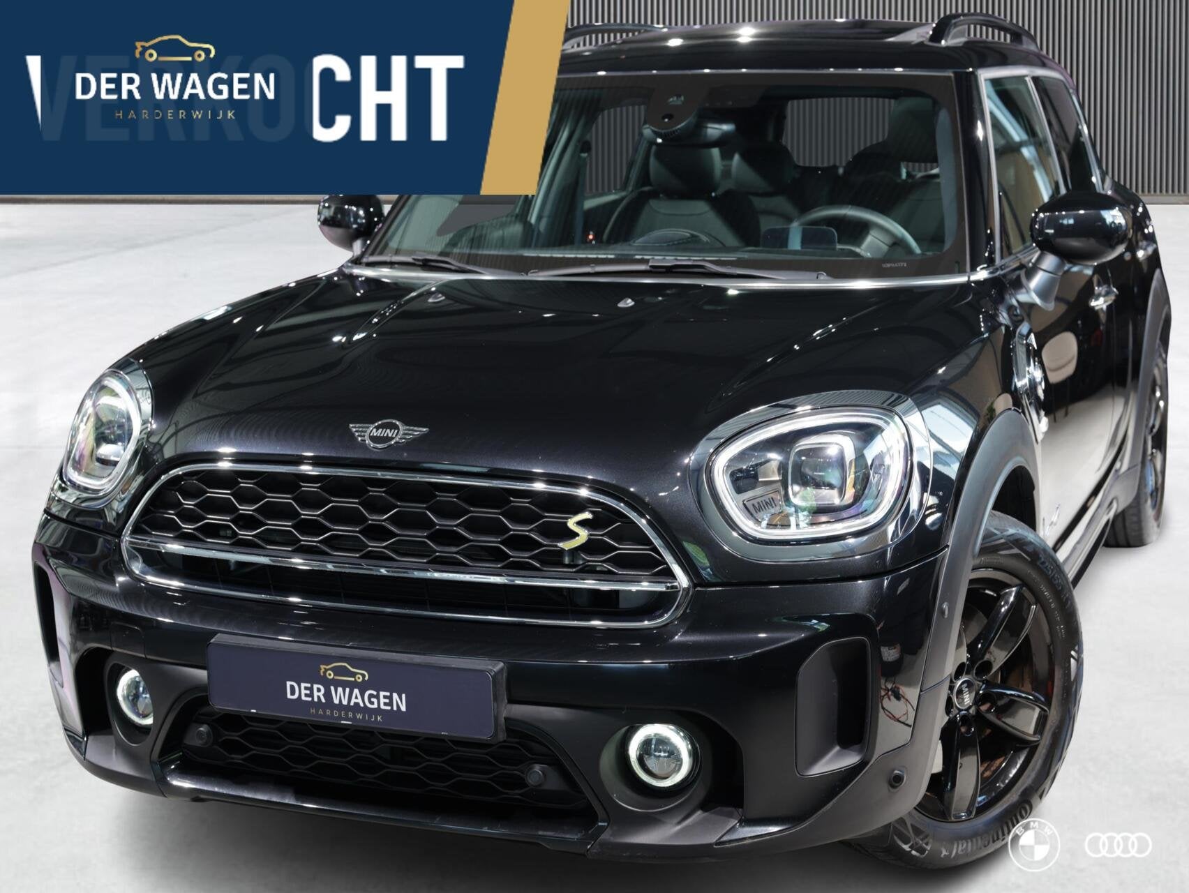 Mini Countryman COOPER SE ALL4 / H&K / PANO / HUD / LEDER /, Auto's, Mini, Automaat, Dealer onderhouden, Countryman, Met garantie (alle)