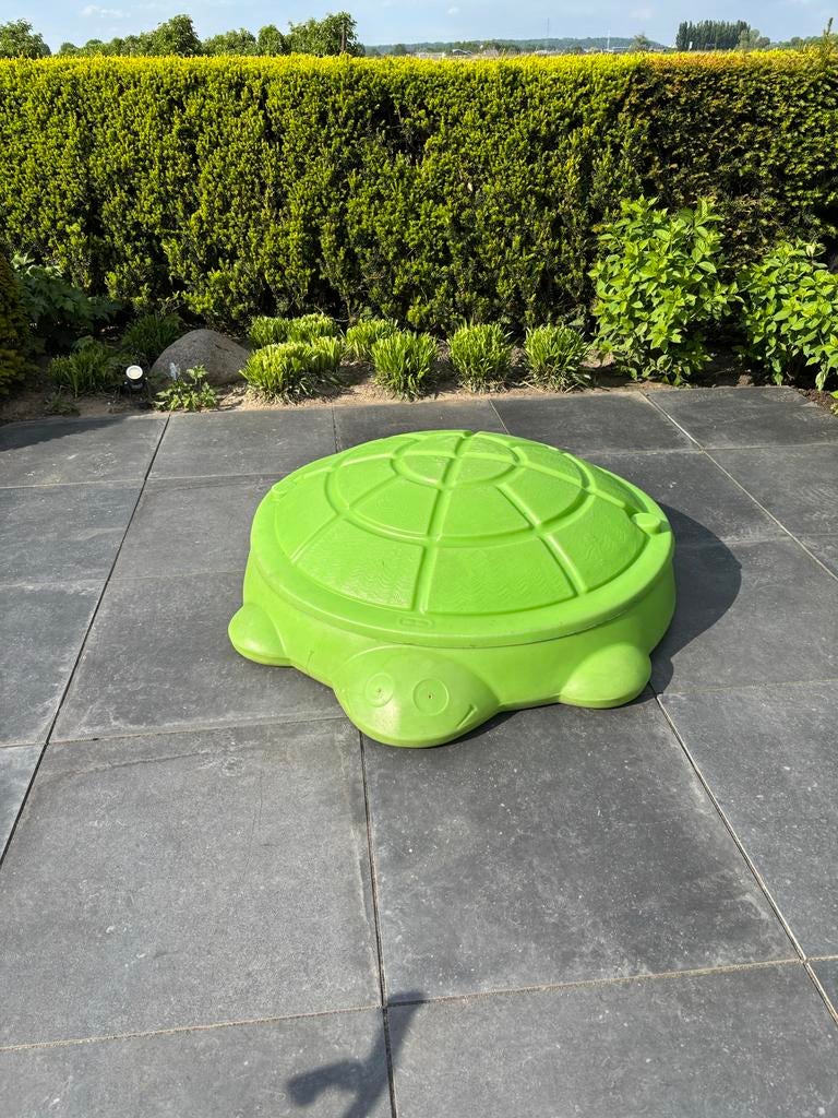 Little Tikes Schildpad Zandbak - Groen, Ophalen, Gebruikt