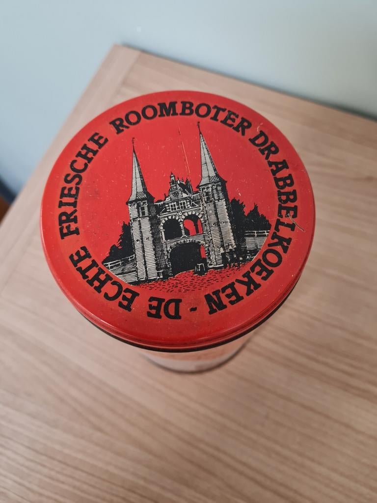 Diverse blikken , vintage, nostalgie., Verzamelen, Blikken, Gebruikt, Koek(jes), Overige merken, Ophalen of Verzenden