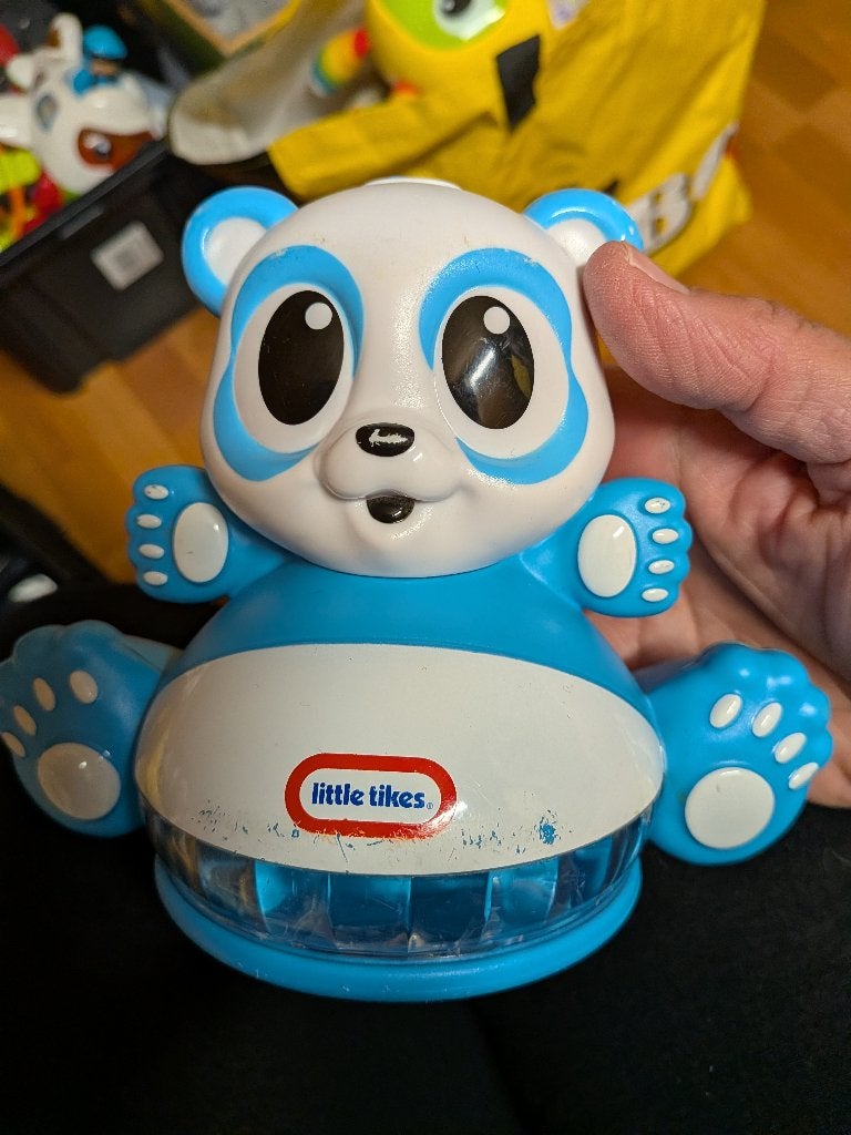 littl tikes panda, Ophalen of Verzenden, Zo goed als nieuw, Babygym, Met licht