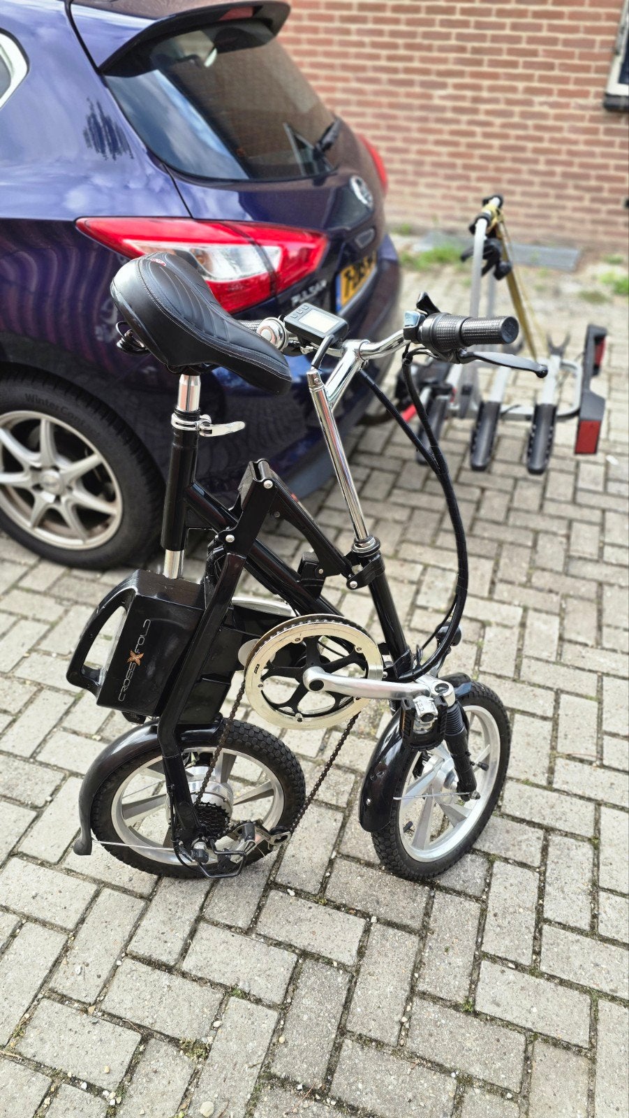 Compacte vouwfiets - Ideaal voor woon-werkverkeer, Gebruikt, Velgrem, Versnellingen, Dames