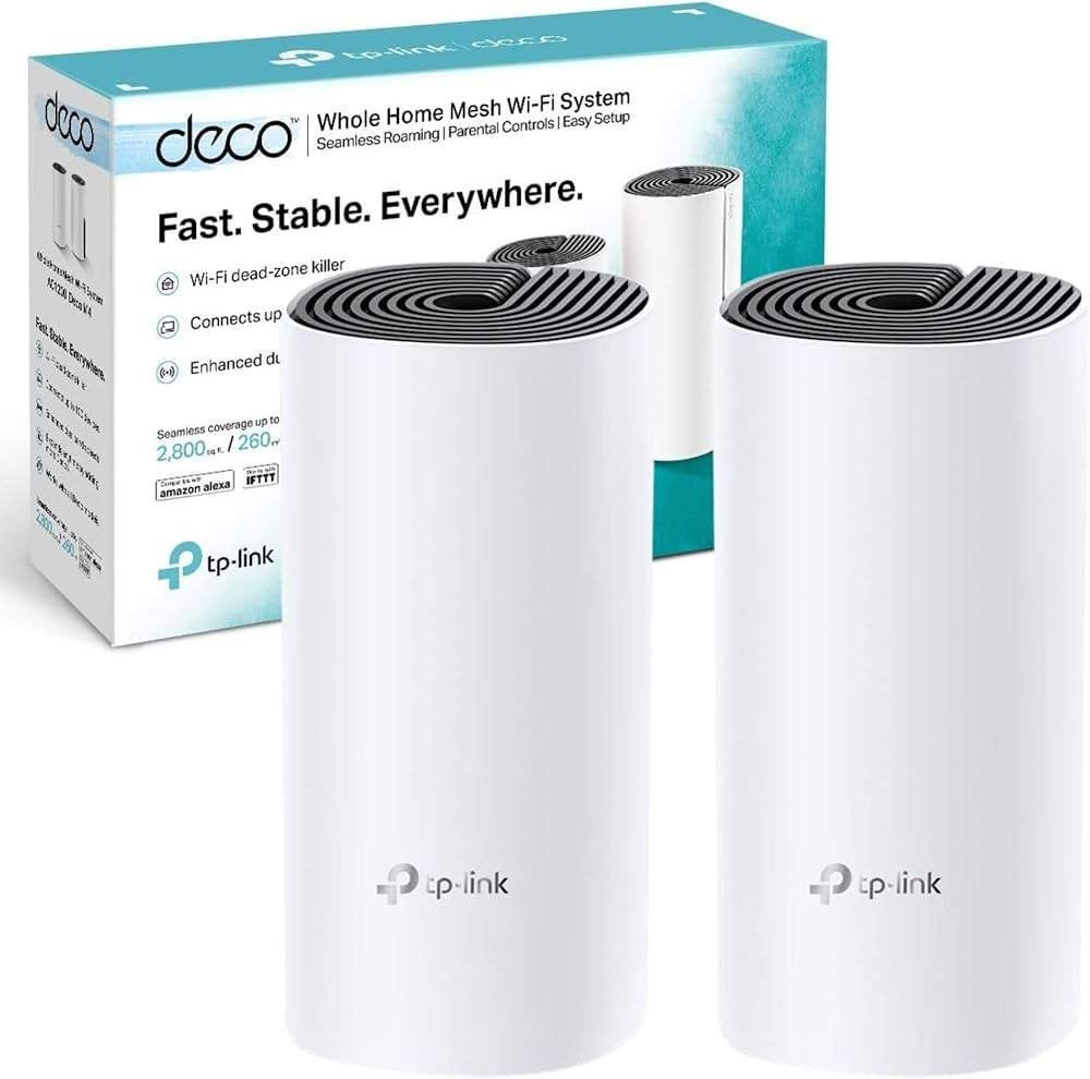 TP-Link Deco M4 Multiroom Mesh Wi-Fi (3 stuks), Computers en Software, WiFi-versterkers, Ophalen of Verzenden, Zo goed als nieuw
