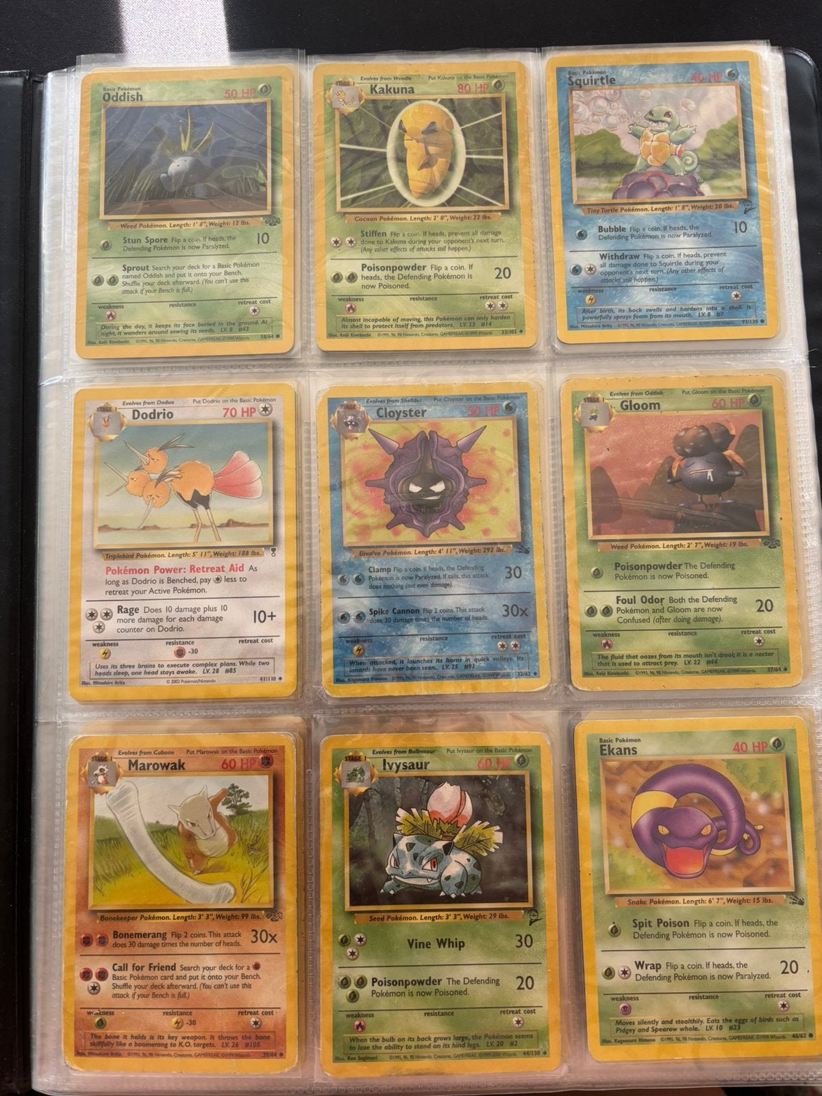 Vintage Pokémon – Base Set, Jungle&Fossil, Team Rocket & Neo, Ophalen of Verzenden, Gebruikt, Meerdere kaarten