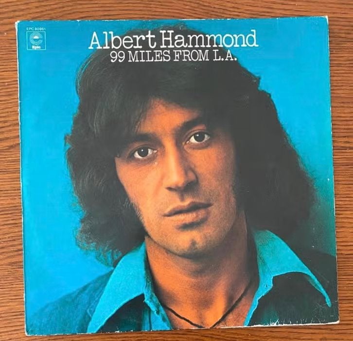 LP Albert Hammonds 99 Miles From L.A 1975., Ophalen of Verzenden, Pop, 12 inch, 1970 - 1979