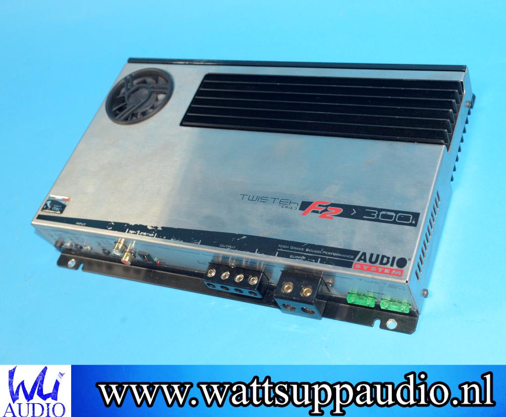 Audio System Twister F2-300 versterker 2 x 320W RMS, Auto diversen, Autospeakers, Info@optimount.nl, Nieuw, Ophalen of Verzenden