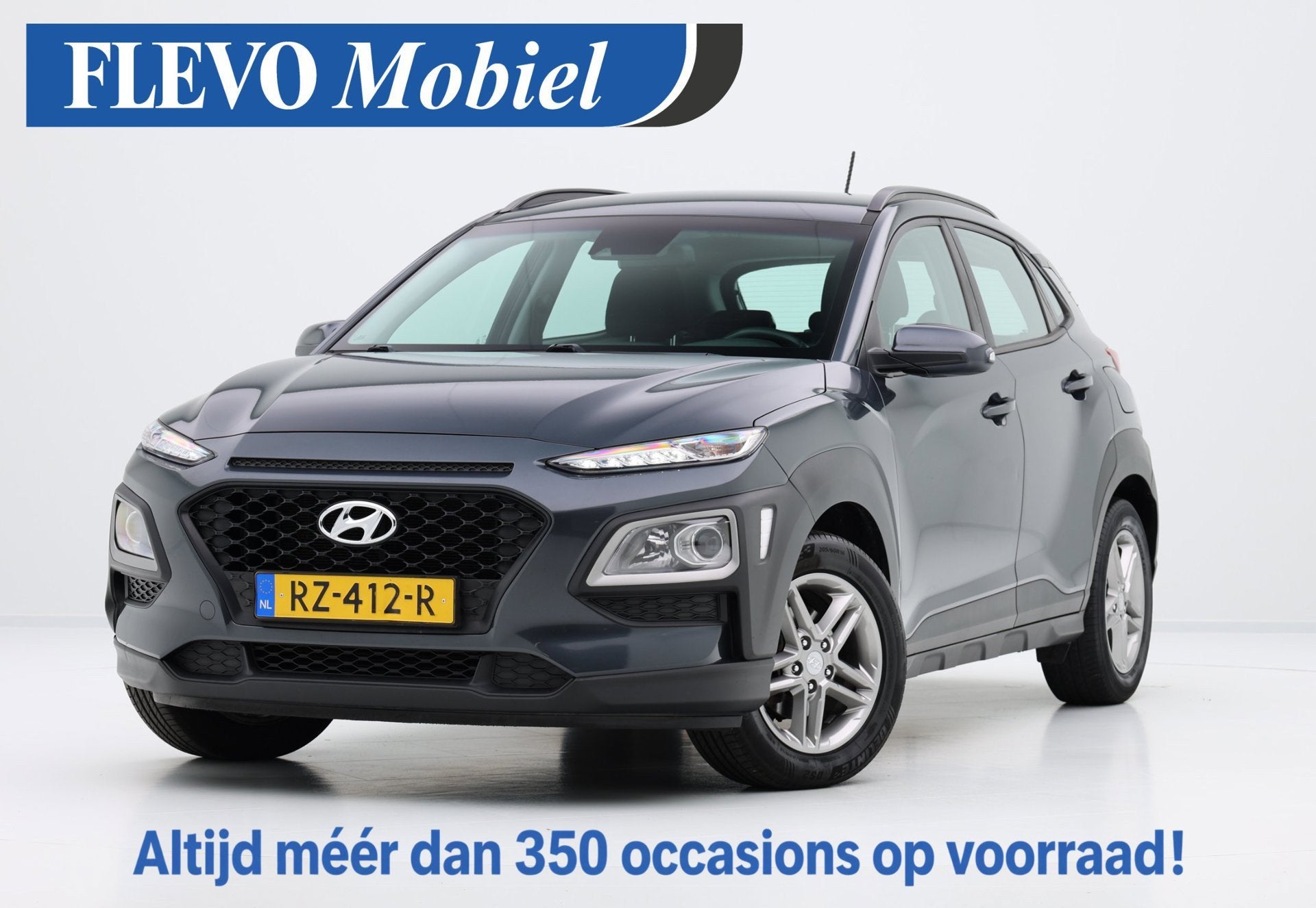 Hyundai Kona 1.0T Comfort CarPlay|Clima|Cam|LMV, Auto's, Voorwielaandrijving, Stof, Gebruikt, Euro 6