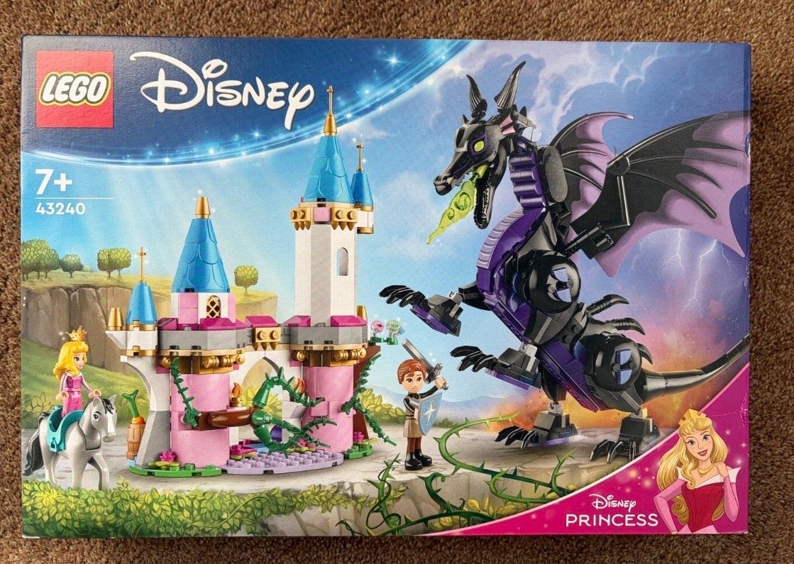 LEGO Disney Princess Doornroosje Kasteel 43240 Nieuw, Lego, Denemarken, Nieuw, Ophalen of Verzenden