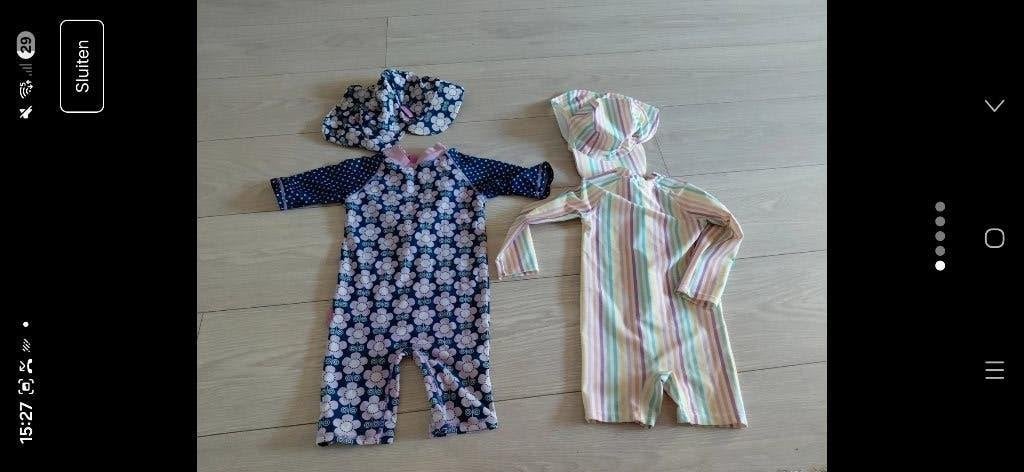 2 uv pakjes baby dreumes, Gebruikt, H&M, Ophalen of Verzenden, Zwem-accessoire