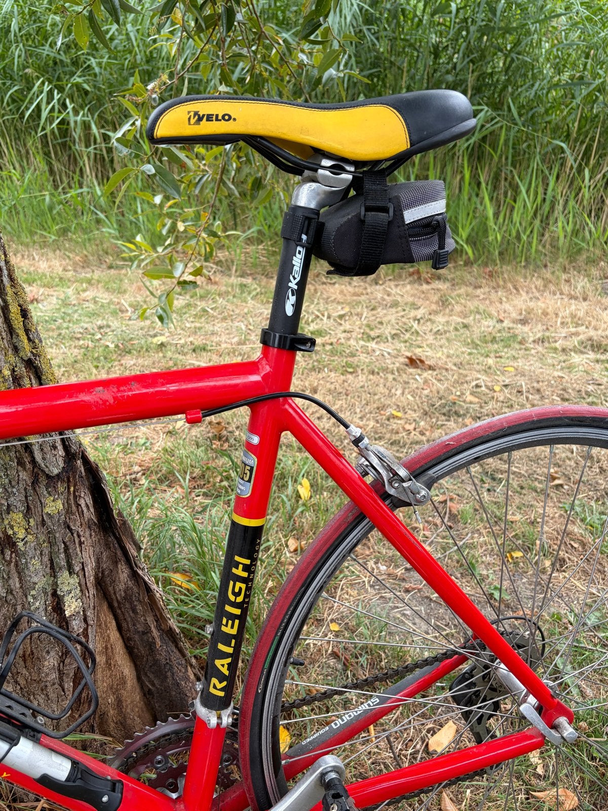 Originele Hennie Kuiper Raleigh Racefiets - Shimano Sora, Overige merken, Velgrem, Aluminium, Ophalen of Verzenden
