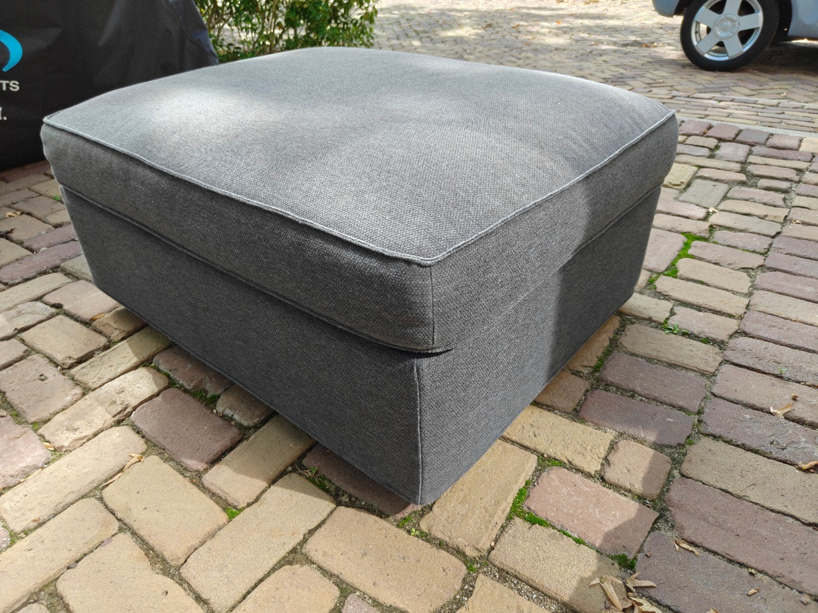 Ikea Kivik stijl hocker voetenbank met opbergruimte, Ophalen, Gebruikt, Rechthoekig
