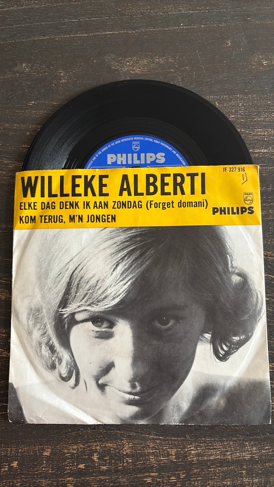 Willeke Alberti - Elke dag denk ik aan zondag, Ophalen of Verzenden, Zo goed als nieuw, Nederlandstalig