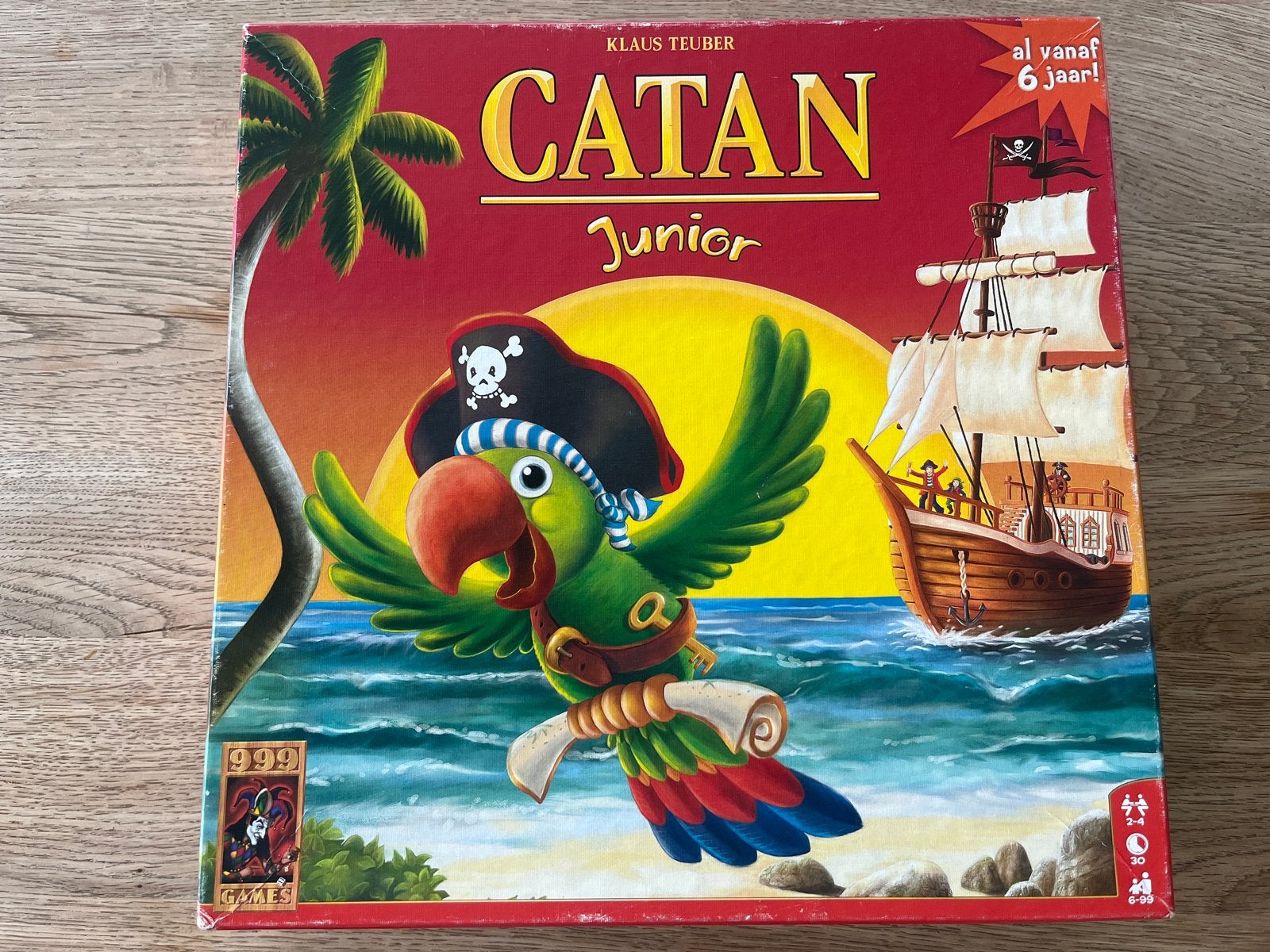 Catan Junior - Het populaire bordspel voor jonge piraten, Een of twee spelers, Ophalen of Verzenden, Gebruikt