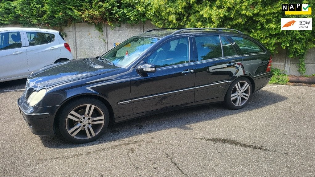 Mercedes-Benz C-klasse Combi 180 K. Elegance met Schade, Auto's, Achterwielaandrijving, Gebruikt, 1435 kg, 1796 cc