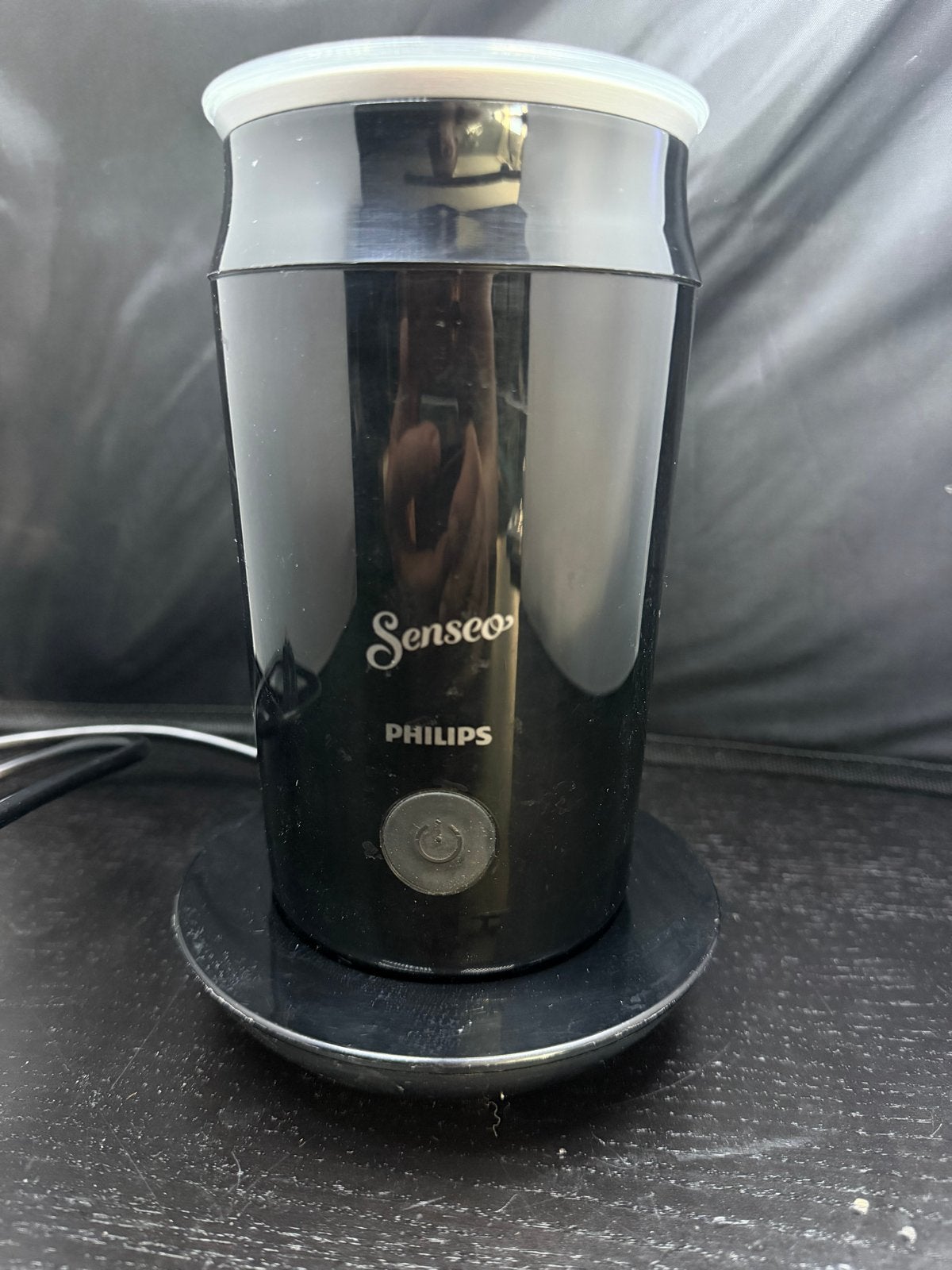 Philips Senseo Melkopschuimer - Zeer Netjes, Elektrische melkopschuimer, Ophalen of Verzenden, Zo goed als nieuw, S