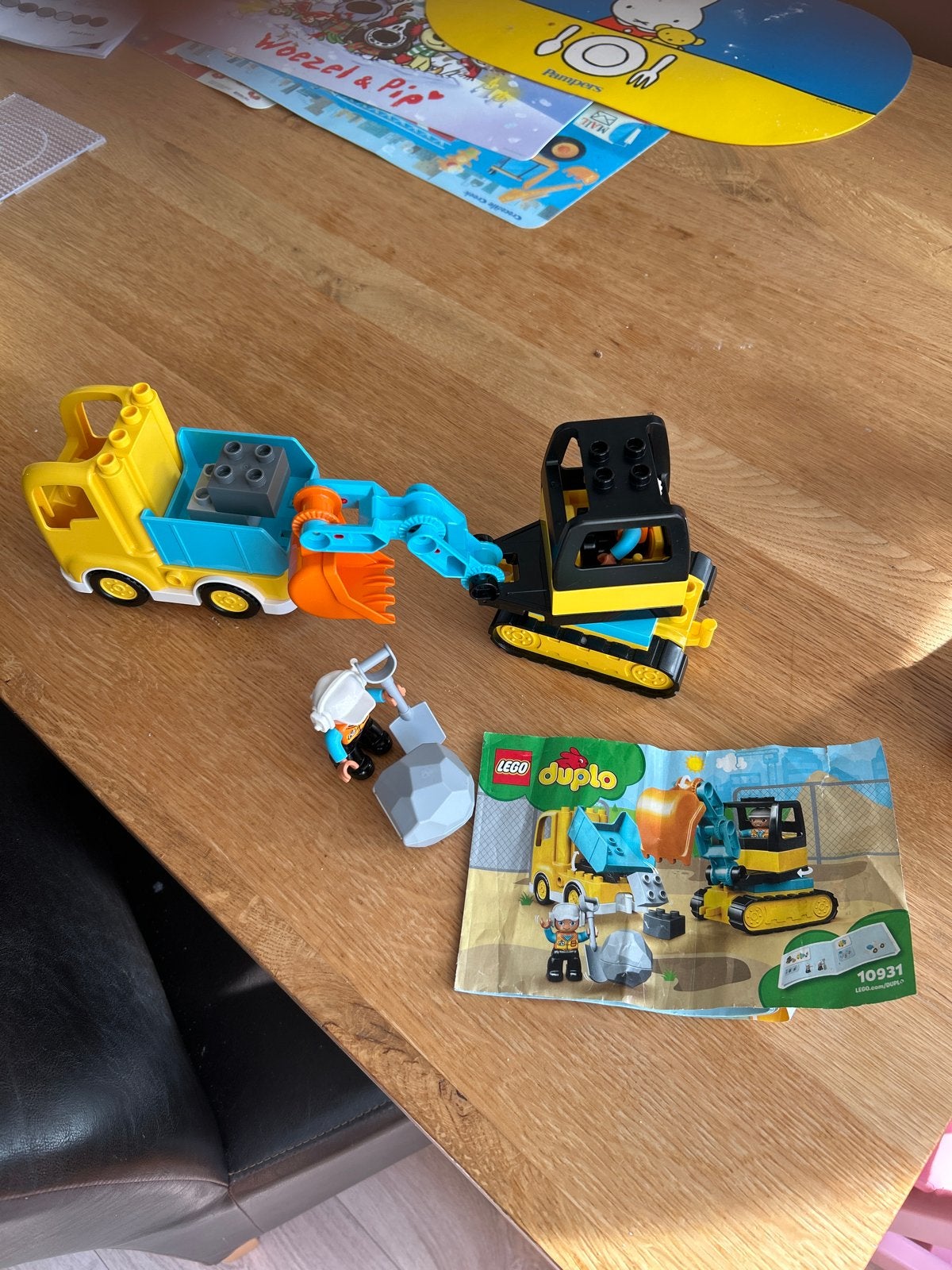 LEGO Duplo Graafmachine en Vrachtwagen (10931), Ophalen of Verzenden, Gebruikt, Overige merken