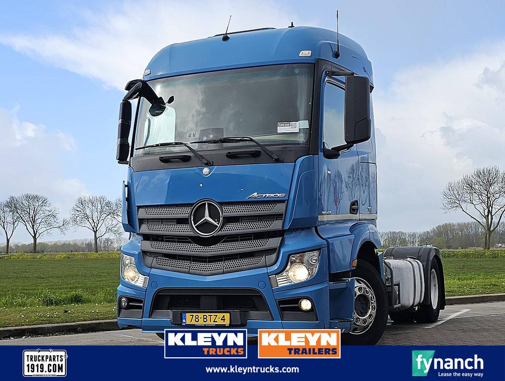 MERCEDES-BENZ ACTROS 1843 LS str. sp. 230 nl-truc, Auto's, Automaat, 430 pk, Euro 6, Blauw