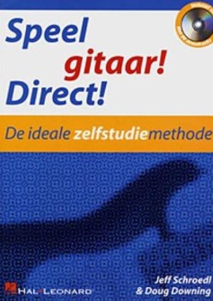 lesboek -Speel gitaar! Direct! + cd-  ook zelfstudie--leuk!, Gitaar, Overige genres, Les of Cursus, Ophalen of Verzenden