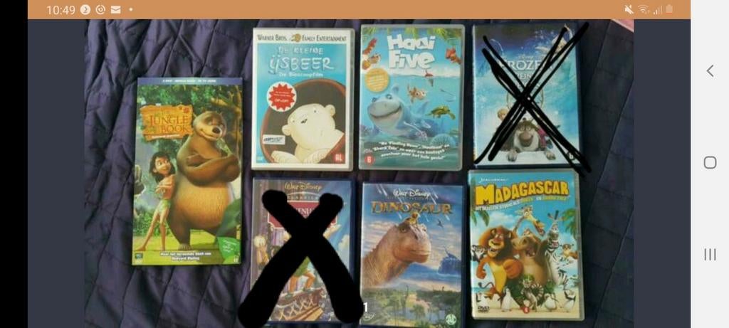 DVD collectie: Disney, Madagascar, Kleine IJsbeer, Ophalen of Verzenden, Gebruikt