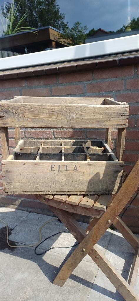 Oude krat wasmiddel, Ophalen, Krat, Minder dan 35 cm
