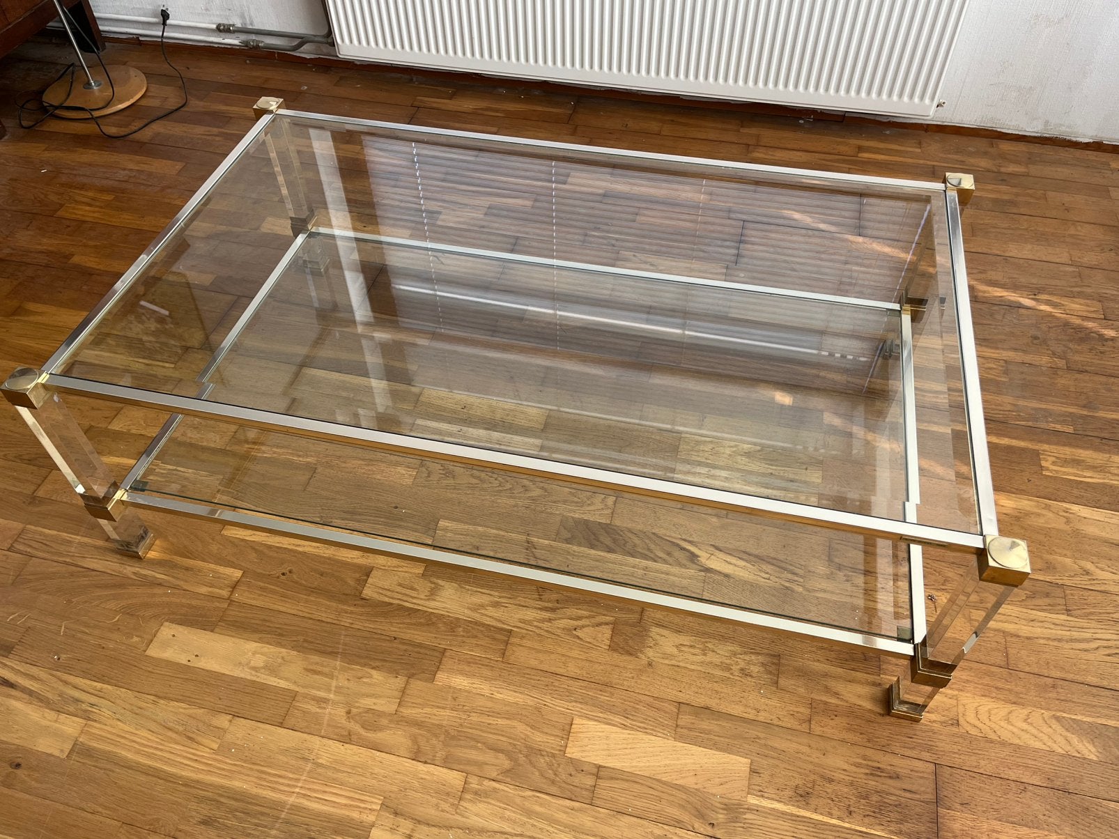 Salontafel / table de salon Pierre Vandel - Paris., Ophalen, Gebruikt, 100 tot 150 cm, 50 tot 100 cm
