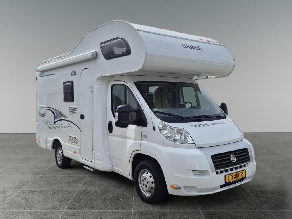 Dethleffs Globe-R Stapelbed - Unieke kans!, Fiat, Bedrijf, Tot en met 6, Luifel