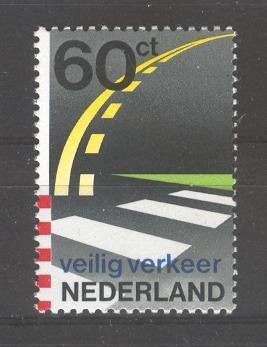 3698 - Nederland nvph 1270 postfris , 50 jaar Veilig Verkeer, Postzegels en Munten, Verzenden, Na 1940, Postfris