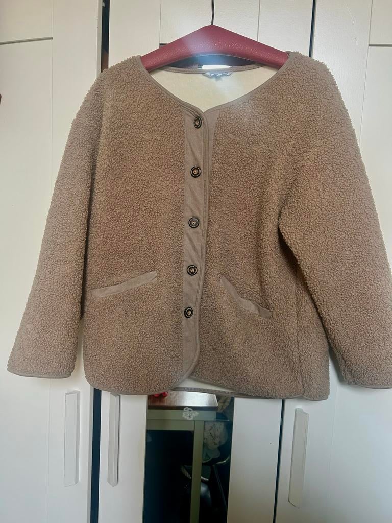 Nieuwe Natura Teddy Jas Maat S - Ongevoerd en Comfortabel, Ophalen of Verzenden, Zo goed als nieuw