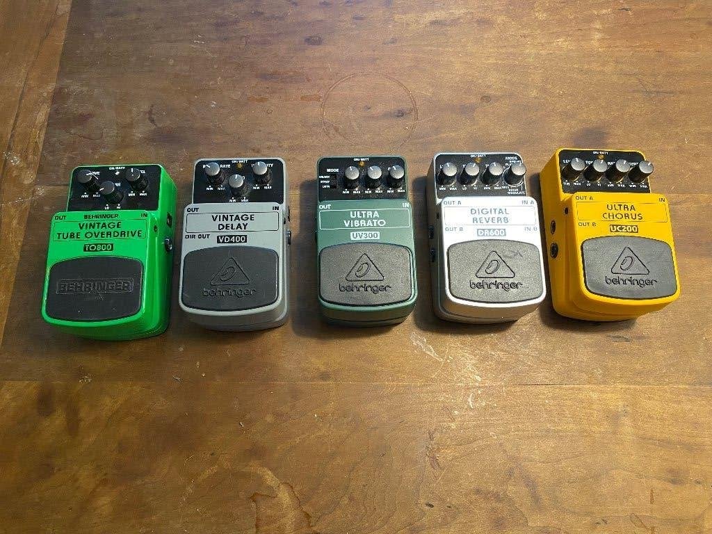 Behringer gitaar effecten, Muziek en Instrumenten, Effecten, Ophalen of Verzenden, Zo goed als nieuw, Delay of Echo