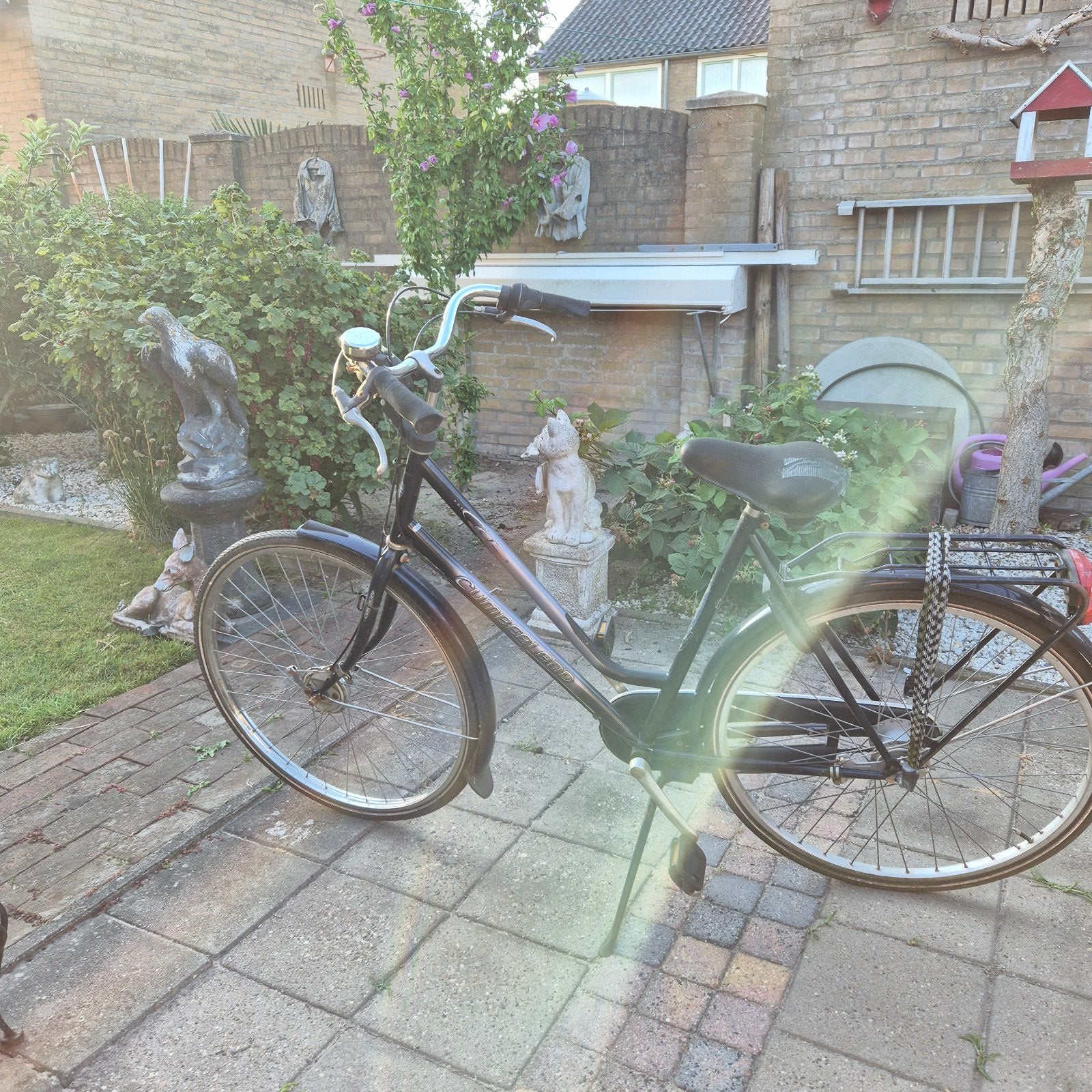 Damesfiets, Ophalen, Gebruikt