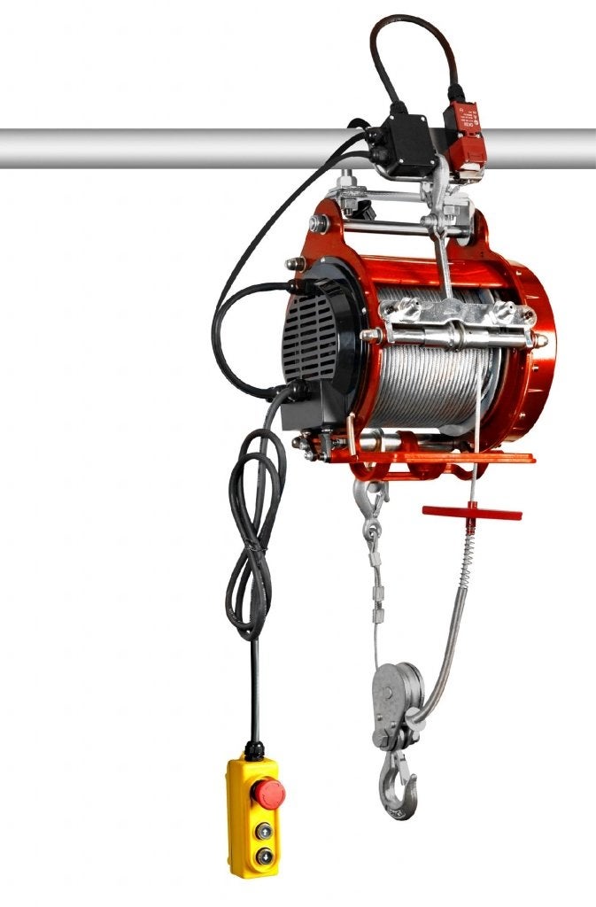 Kabellier / Steigerlier 230V - 400/800 kg - 32 / 16 mtr, Niet ingevuld, Niet ingevuld, Nieuw, Ophalen of Verzenden