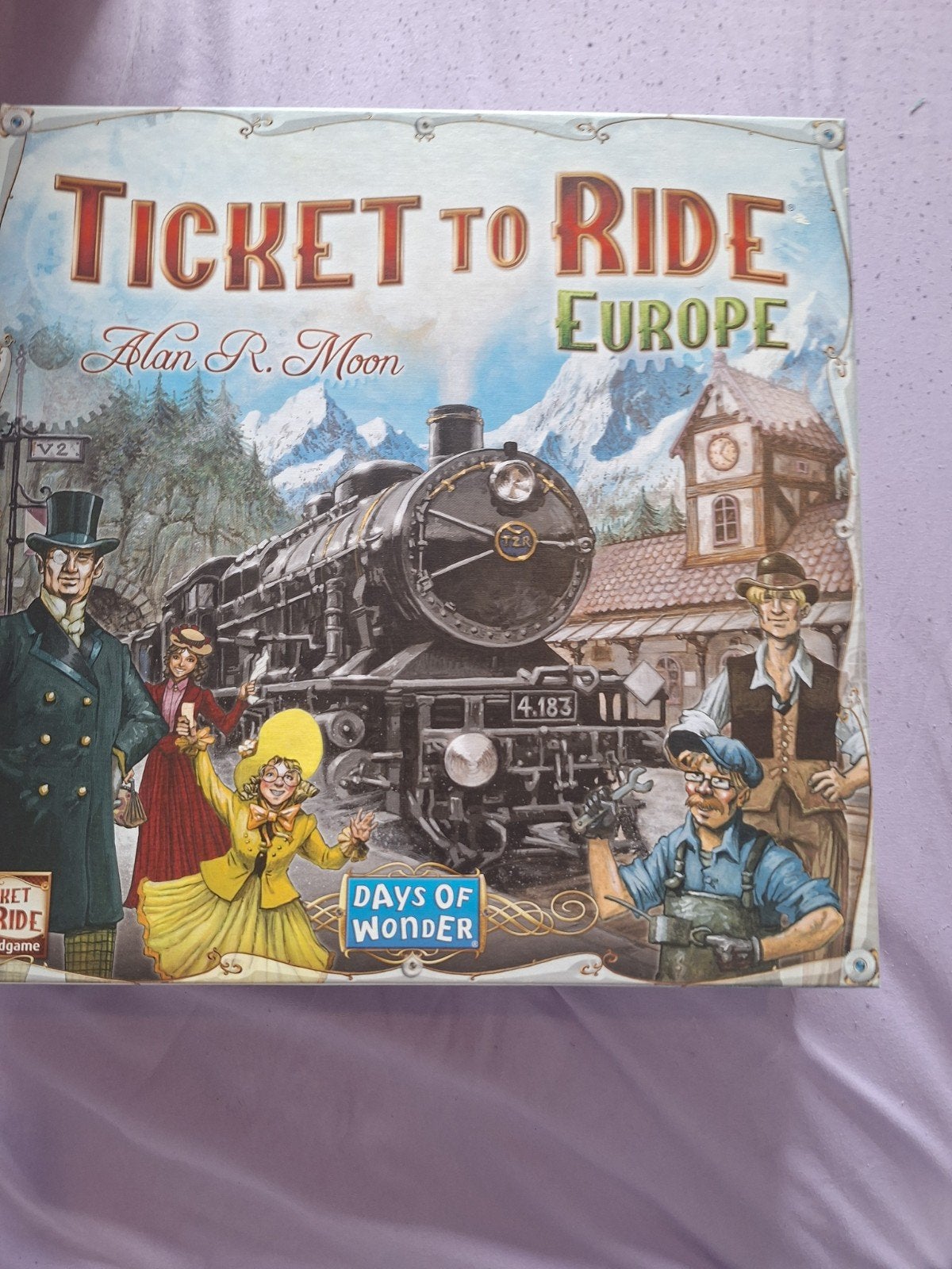 Ticket to Ride Europe Bordspel - Strategisch Treinavontuur, Drie of vier spelers, Ophalen of Verzenden, Gebruikt, Days of Wonder