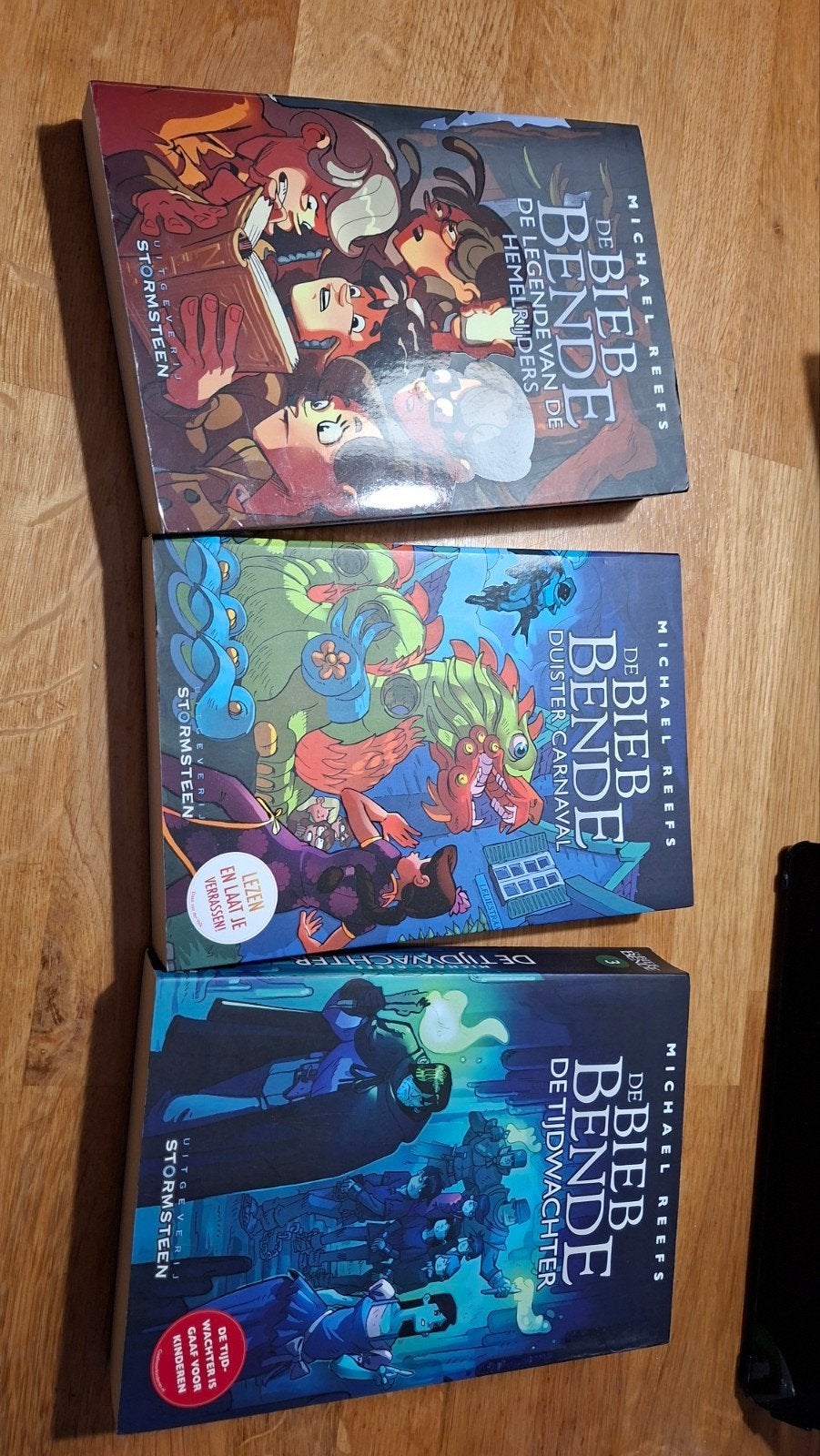 Michael Reefs - De Biebbende deel 1 tm 3, Boeken, Ophalen of Verzenden, Zo goed als nieuw, Michael Reefs