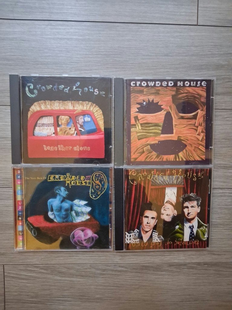 Crowded House cd albums, Cd's en Dvd's, Ophalen of Verzenden, Gebruikt, Poprock