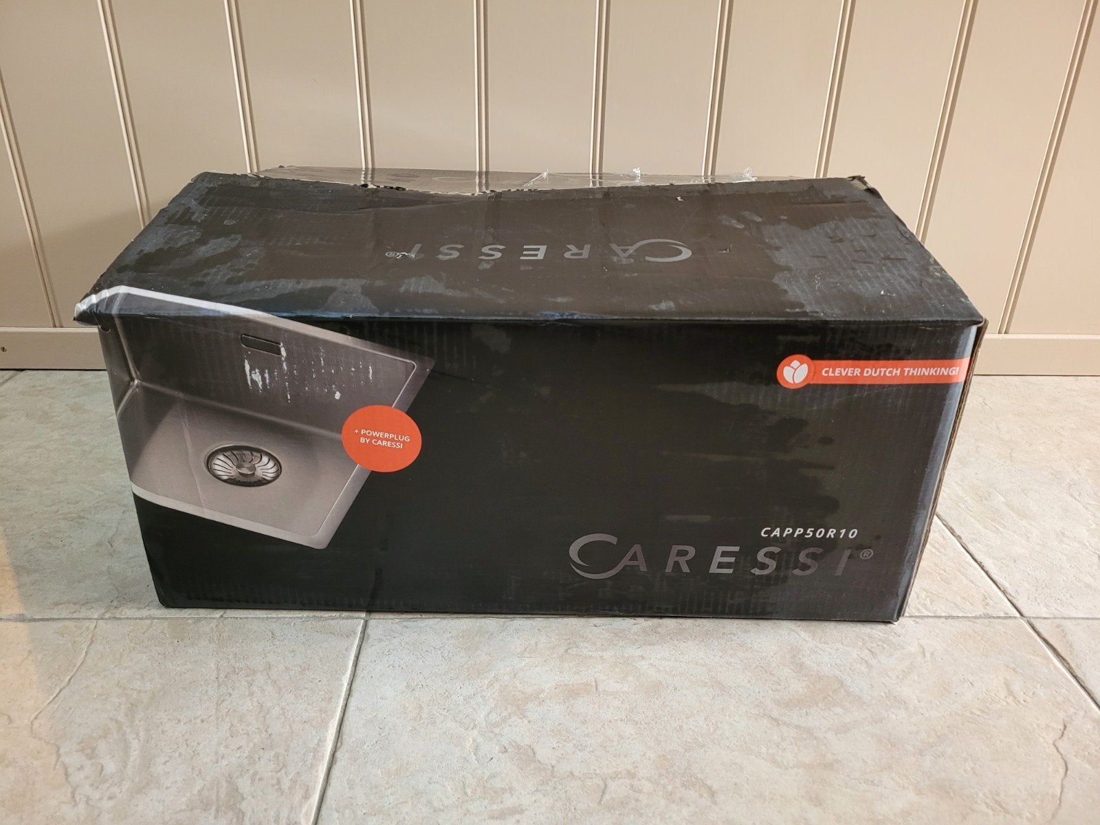 Caressi RVS spoelbak CAPP50R10 - Nieuw in doos, Ophalen of Verzenden, Nieuw