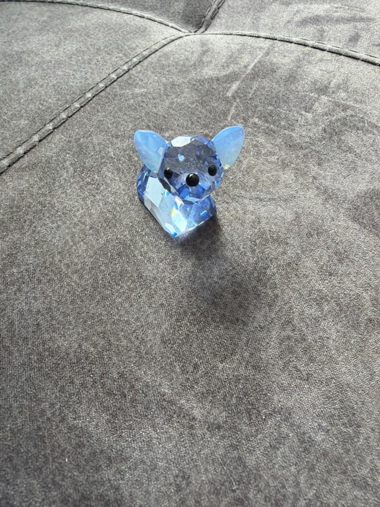 Swarovski "Coco" de Chihuahua Kristallen Figuurtje, Ophalen of Verzenden, Zo goed als nieuw, Figuurtje