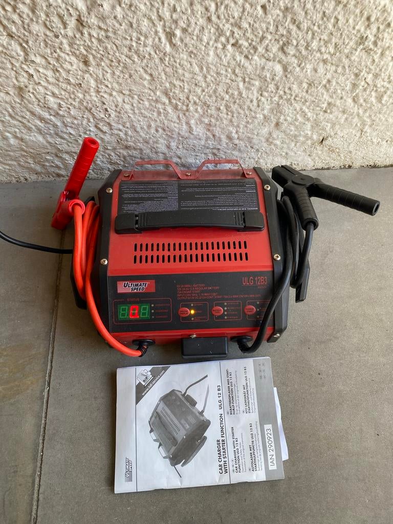 Ultimate Speed Acculader ULG 12 B3 met startfunctie, Ophalen of Verzenden, Gebruikt, Universele onderdelen