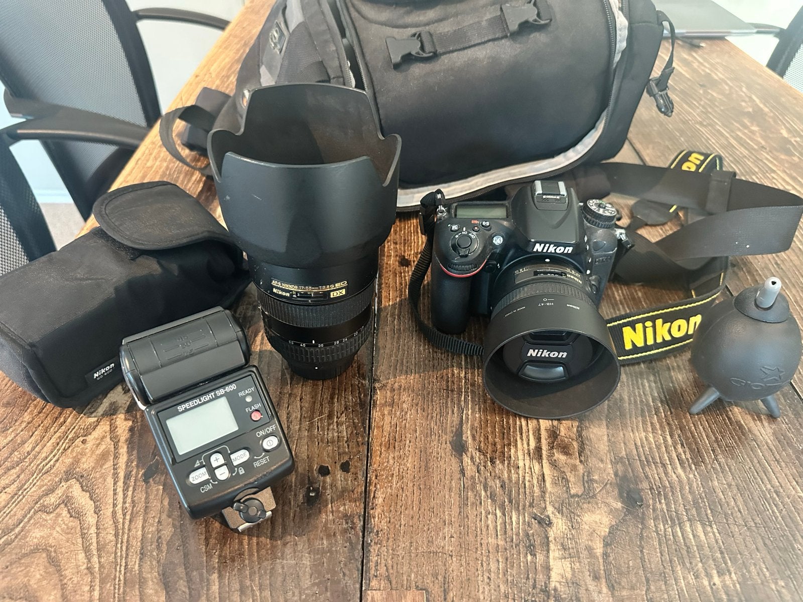 Nikon D7100 Spiegelreflexcamera set met 2 lenzen en flitser, Ophalen, Gebruikt, Spiegelreflex, Nikon