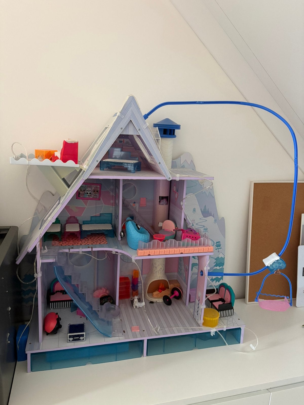 LOL Surprise huis camper vliegtuig poppen + accessoires, Ophalen, Gebruikt