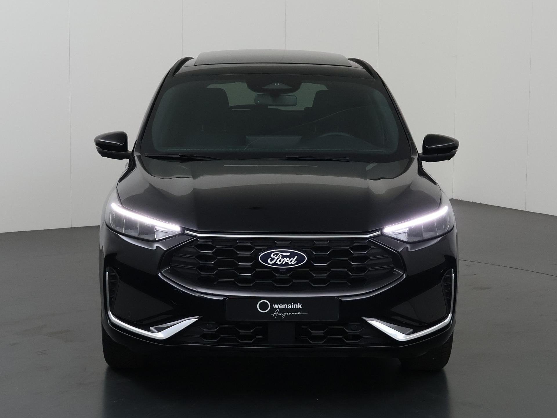 Ford Kuga 2.5 PHEV ST-Line X | Elek. Trekhaak | Panoramadak, Auto's, 14 kWh, Gebruikt, 4 cilinders, Leder en Stof