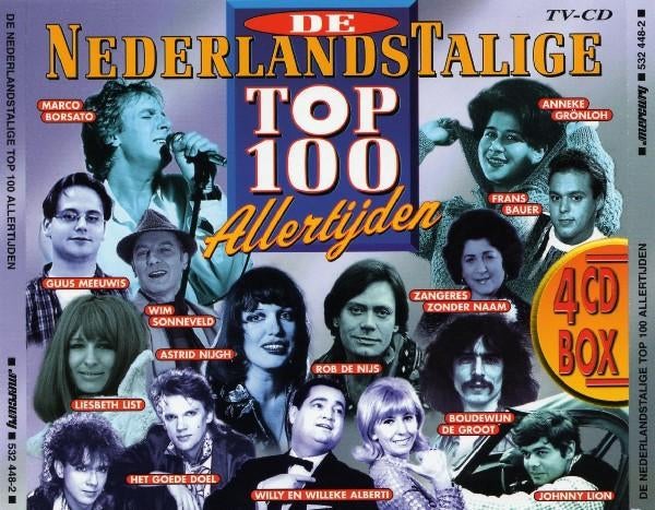 Various -De Nederlandstalige Top 100 Allertijden 4x cd, Ophalen of Verzenden, Zo goed als nieuw, Levenslied of Smartlap