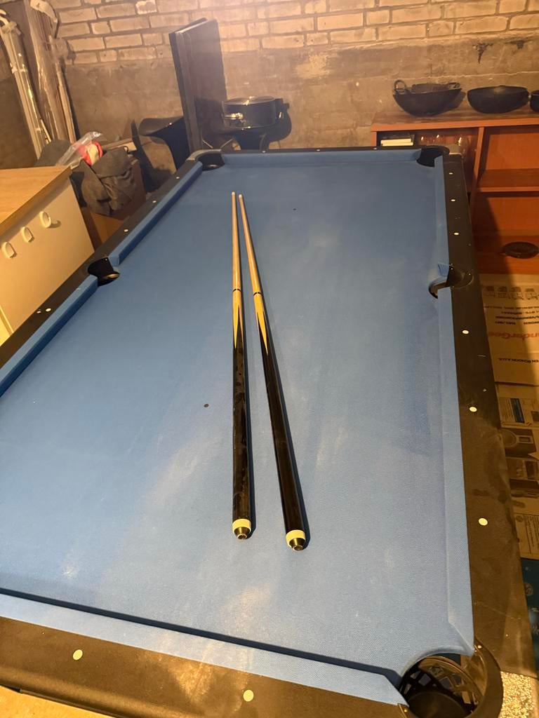 Mooie pooltafel, amper gebruikt, Ophalen of Verzenden, Zo goed als nieuw, Pooltafel